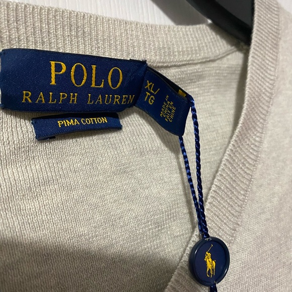 Polo Ralph Lauren V-Neck Sweater XL - Picture 4 of 4